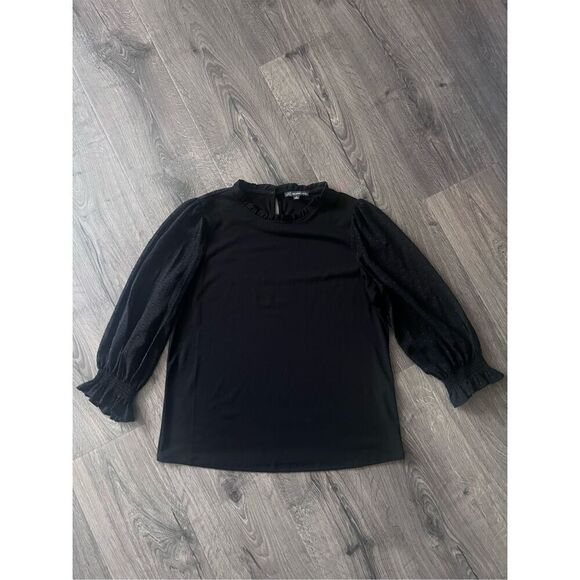 Adrianna Papell high neck blouse size Small - Picture 1 of 5